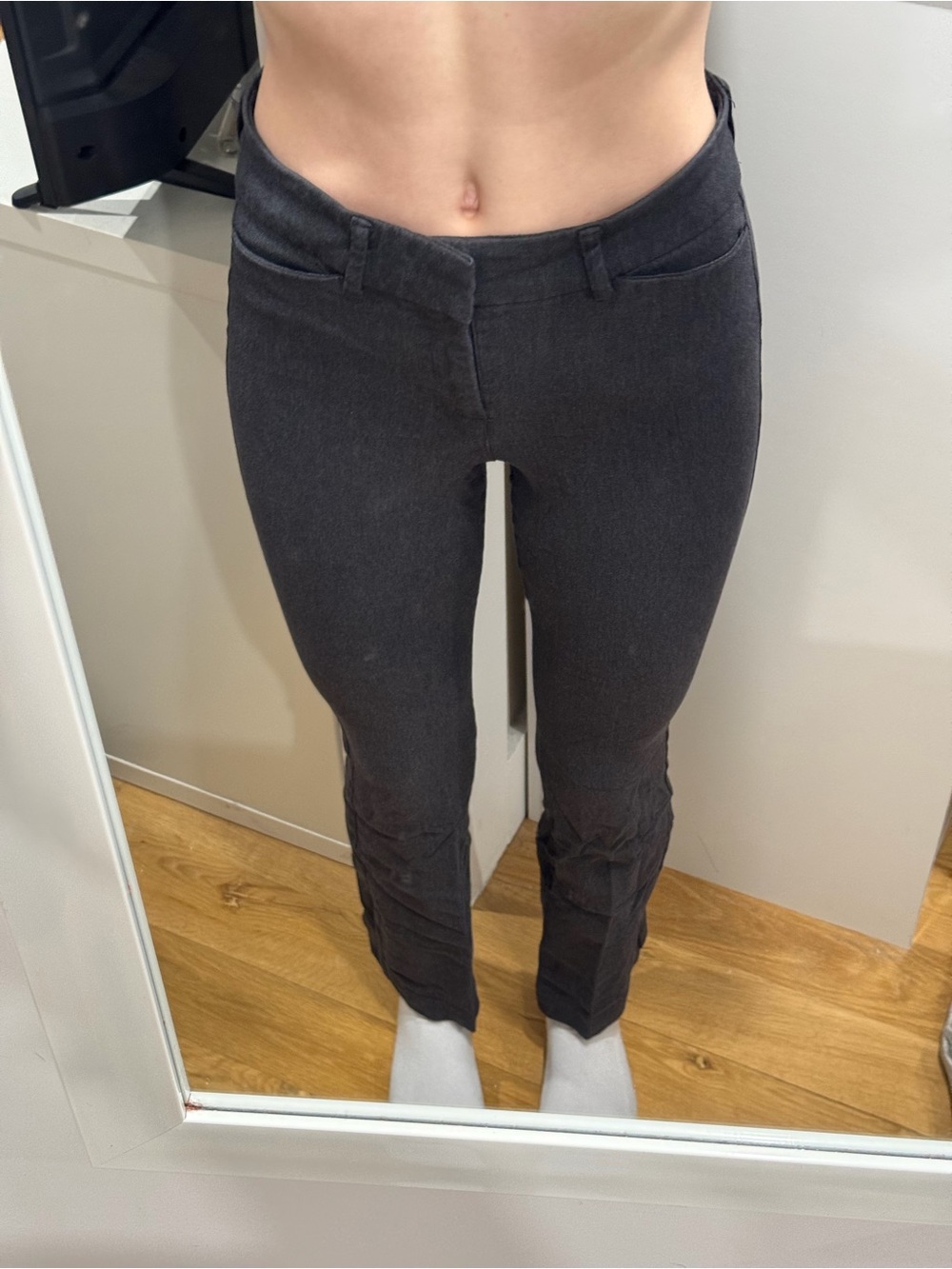 Old Navy - Women’s charcoal work slacks / trousers